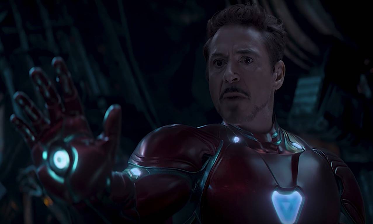 Tony Stark wields the Infinity Stones.