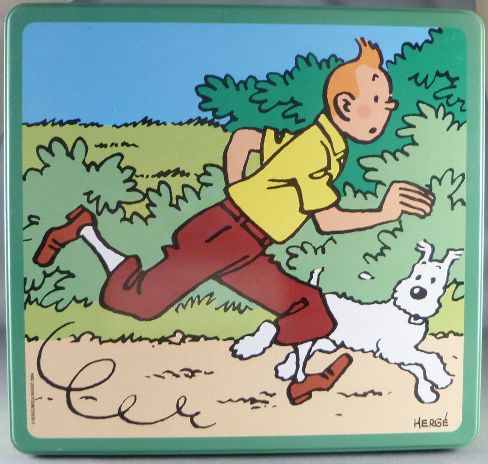 Snowy, Tin TIn's loyal dog, chases after mysteries with Tin Tin.