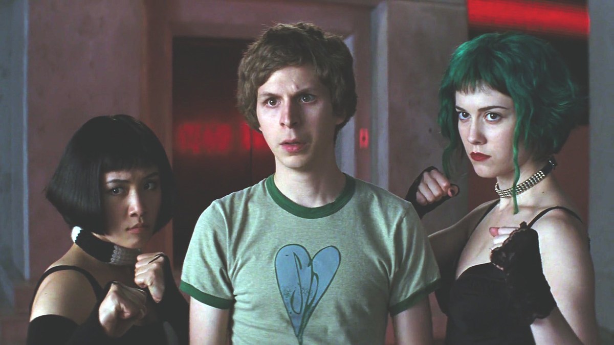 Scott, Knives, and Ramona prepare to fight one final time. 