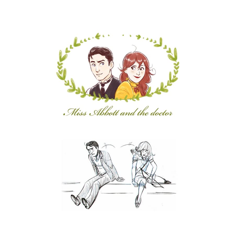 The cover art for Maripaz Villar's Webtoon, Miss Abbott and the Doctor. 