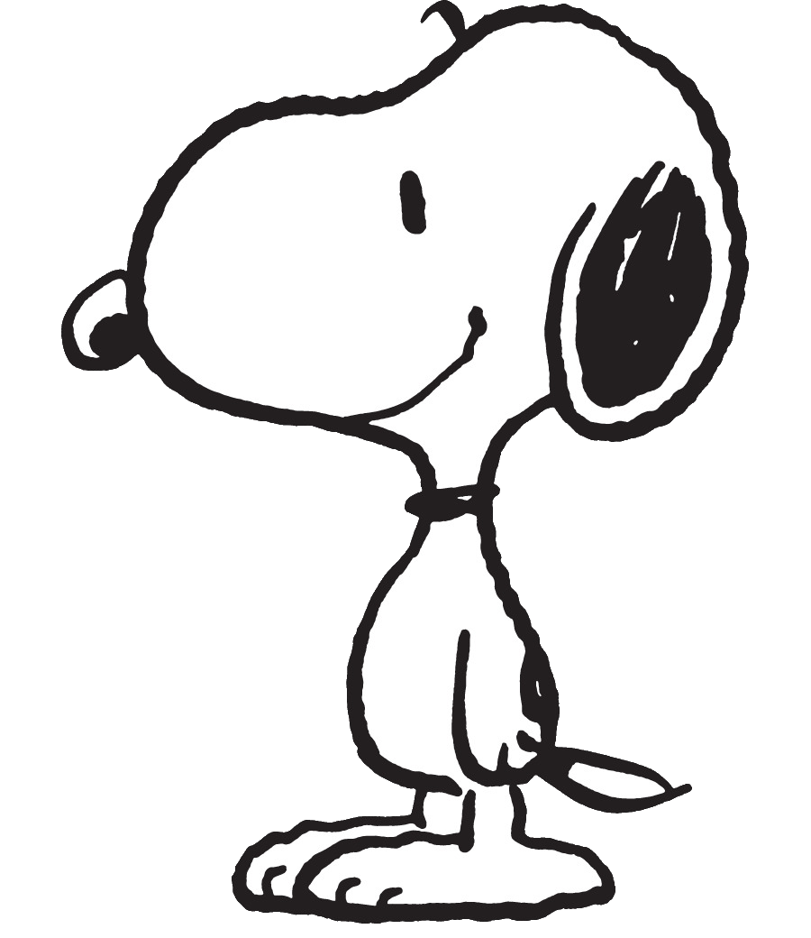 Snoopy is an iconic dog that helps Charlie Brown look at the bright side of life.