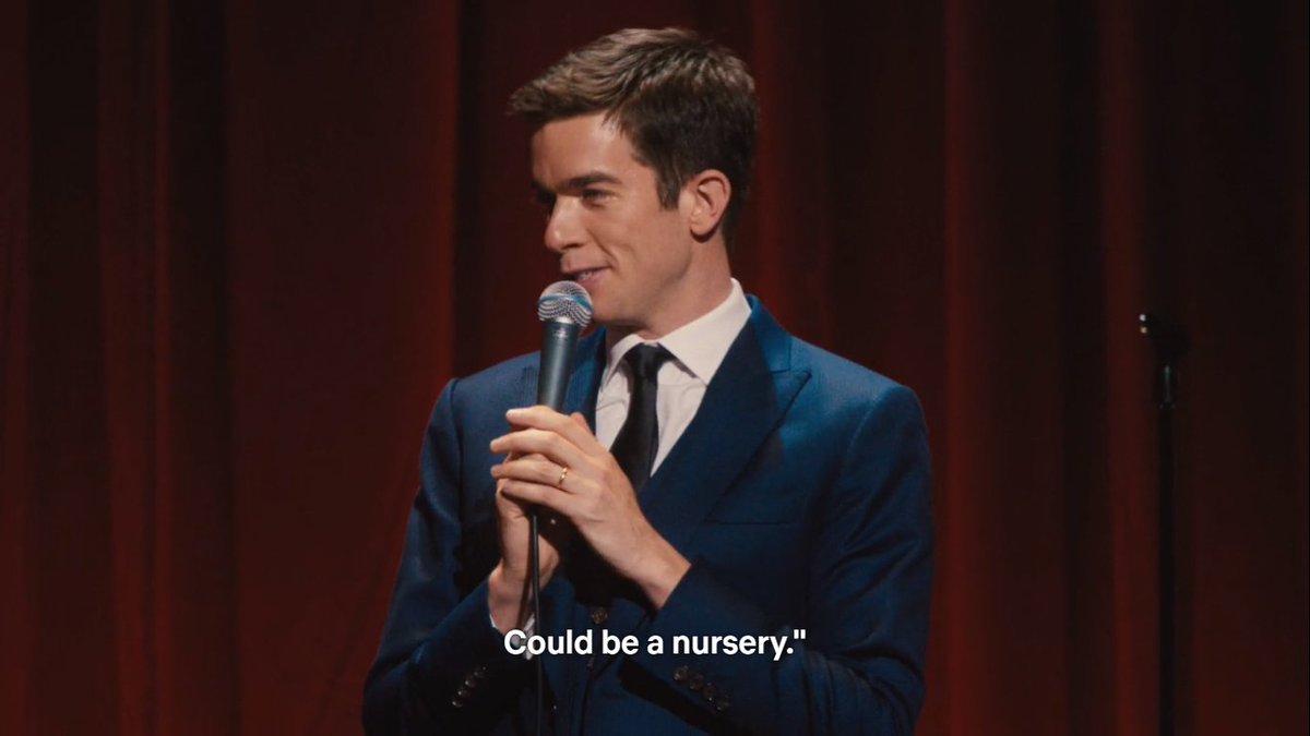 John Mulaney quoting his real estate agent in his Netflix Special The Comeback Kid. 