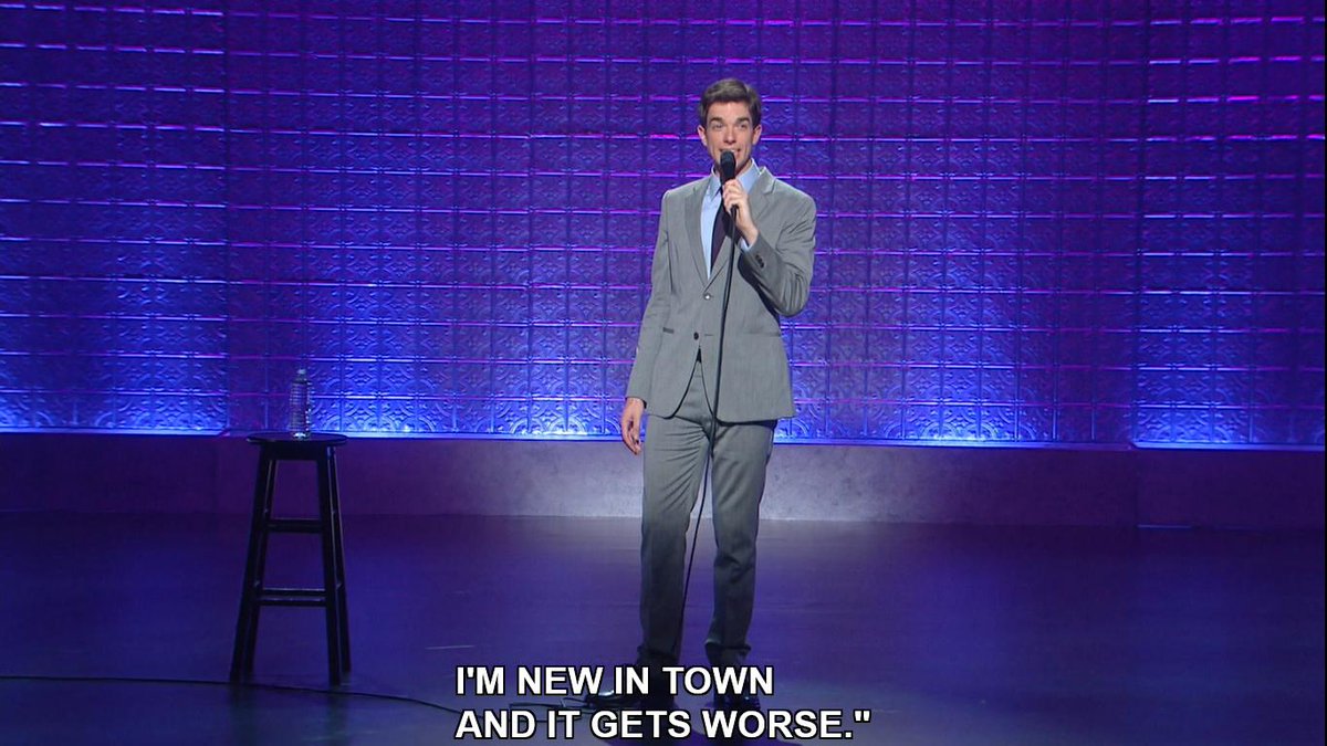 John Mulaney in his Netflix special New In Town. 