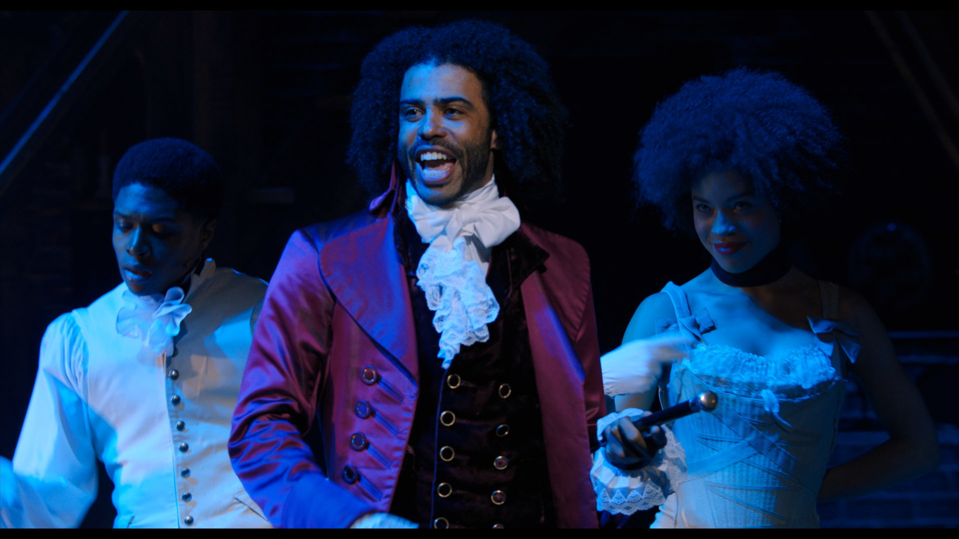 Thomas Jefferson, played by Daveed Diggs, returning to the United States to become Secretary of State to George Washington in "What'd I Miss."