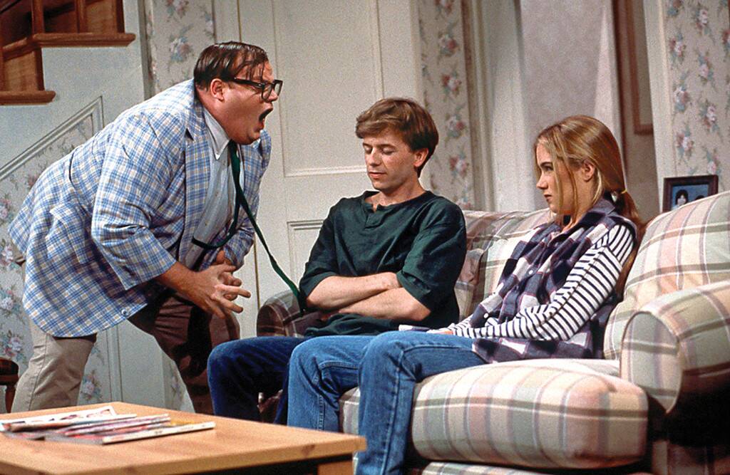 Matt Foley attempts to motivate teenagers to set themselves on the right life path to avoid living in a van down by the river. 