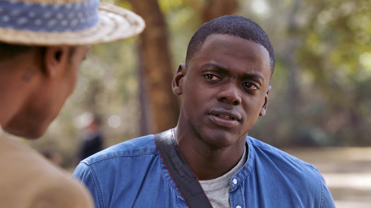 Chris Washington from Get Out questions another character in the film.