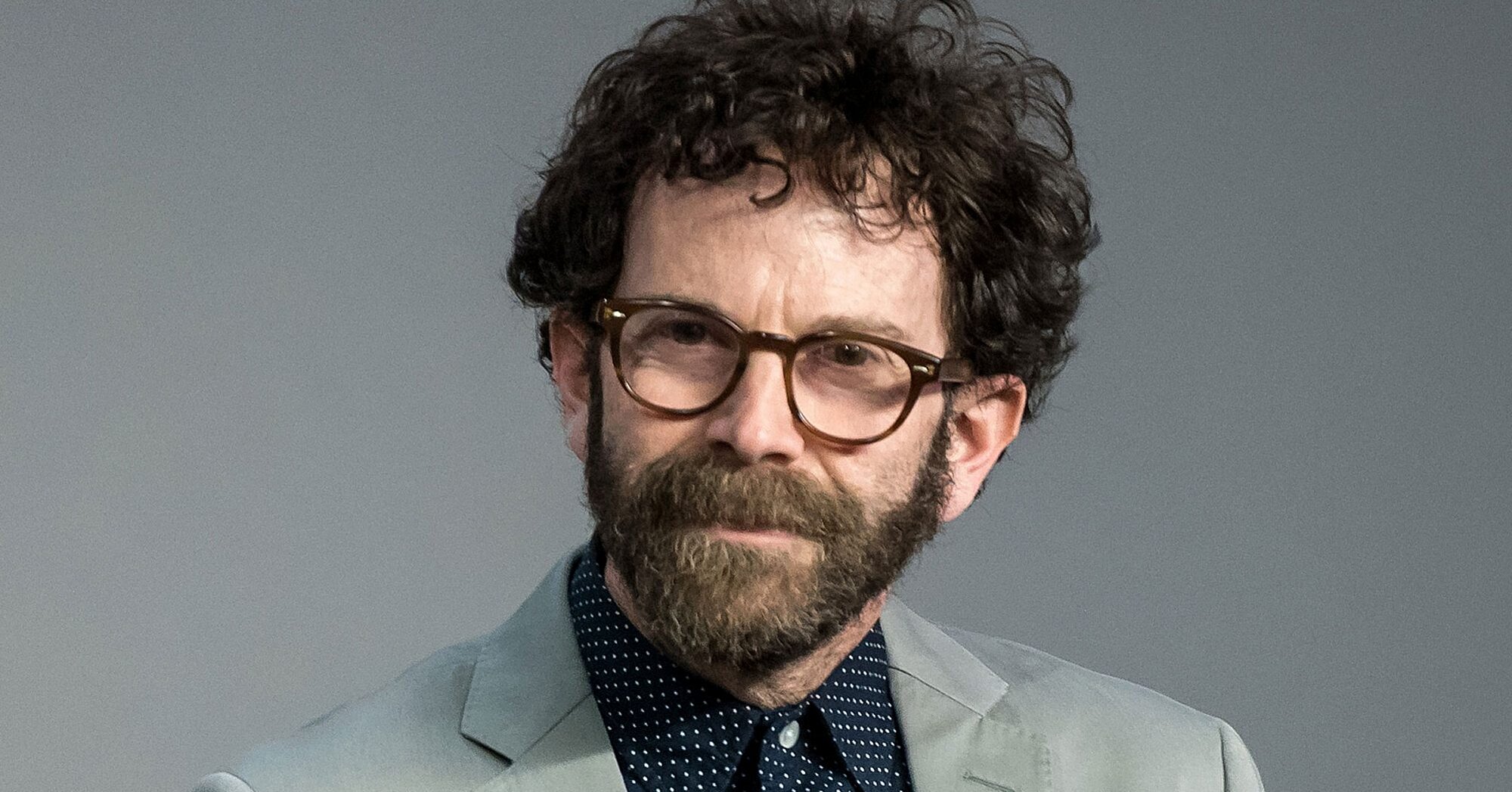 Charlie Kaufman interviews for an upcoming film. 