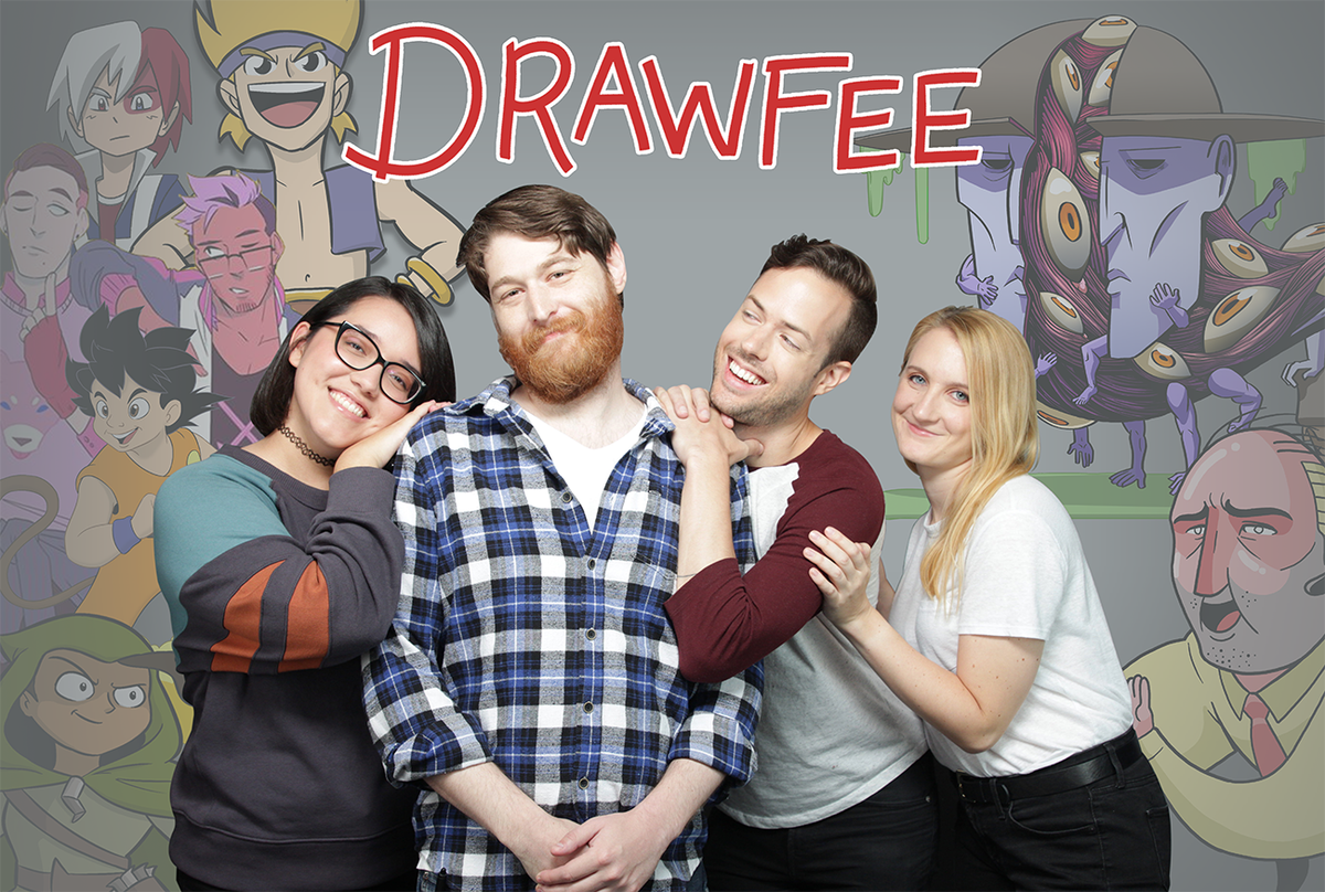 the Drawfee team dftba.com/drawfee. 