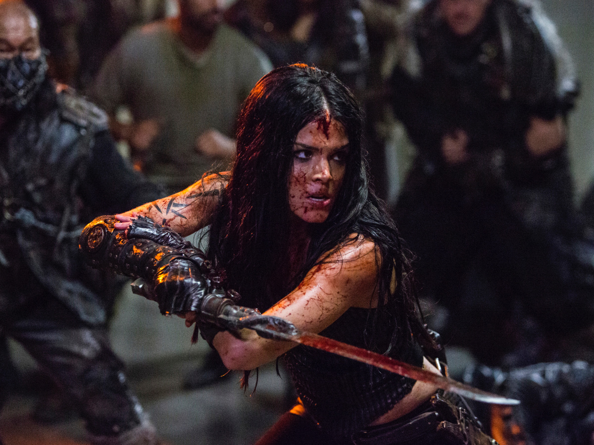 Octavia commands Wonkru's loyalty through combat, Season 5 Episode 2, Red Queen.