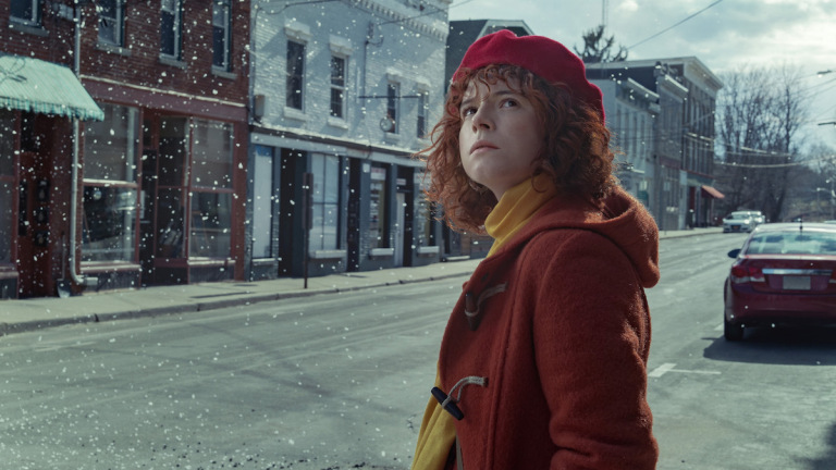 Jessie Buckley in Thinking of Ending Things