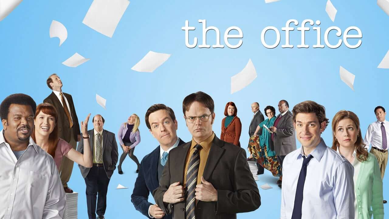 The thumbnail for The Office, a popular tv show.