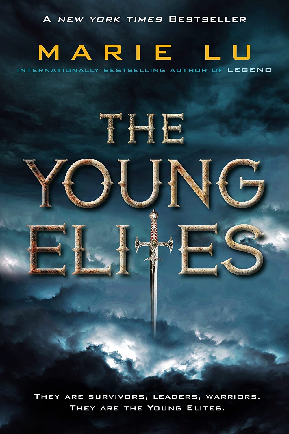 The young adult novel, The Young Elites, by Marie Lu featuring anti-hero narrator, Adelina Amouteru. 