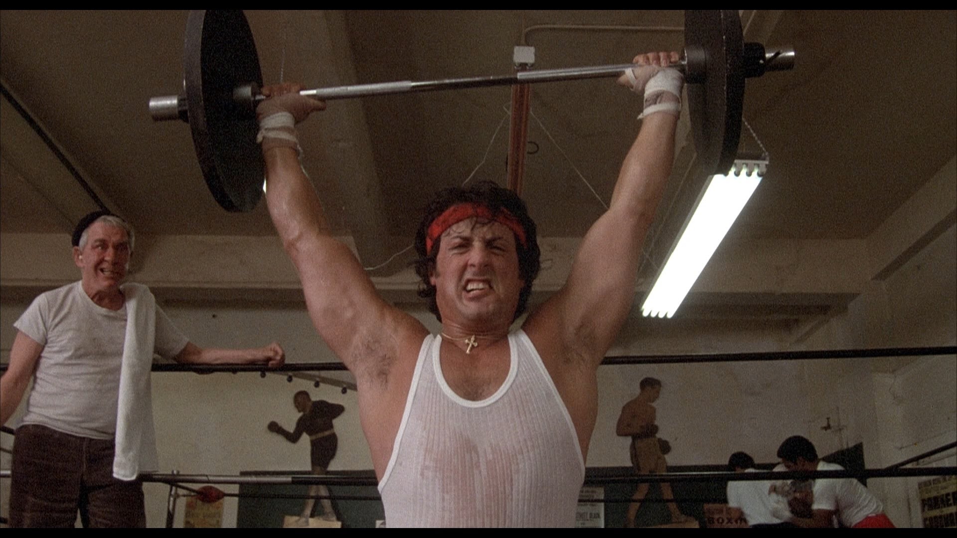 Rocky Balboa improves his fitness to win big.