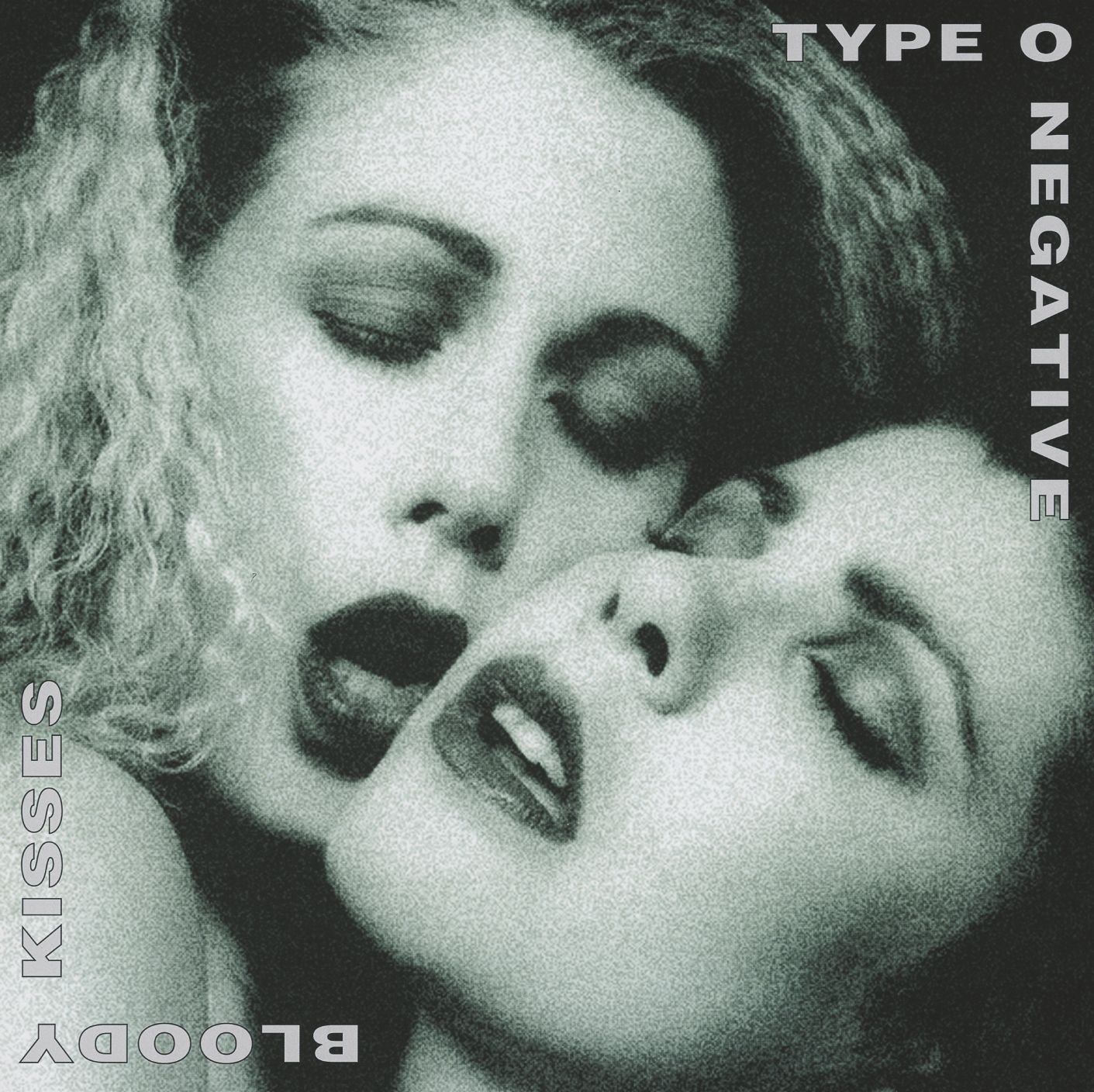 Cover art for Type O Negative's album Bloody Kisses, on which "Black No. 1 (Little Miss Scare-All)" appears.