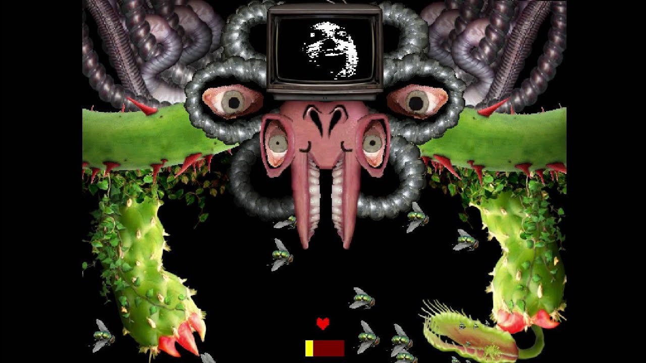 who also noticed that the mouth at omega flowey boss battle look