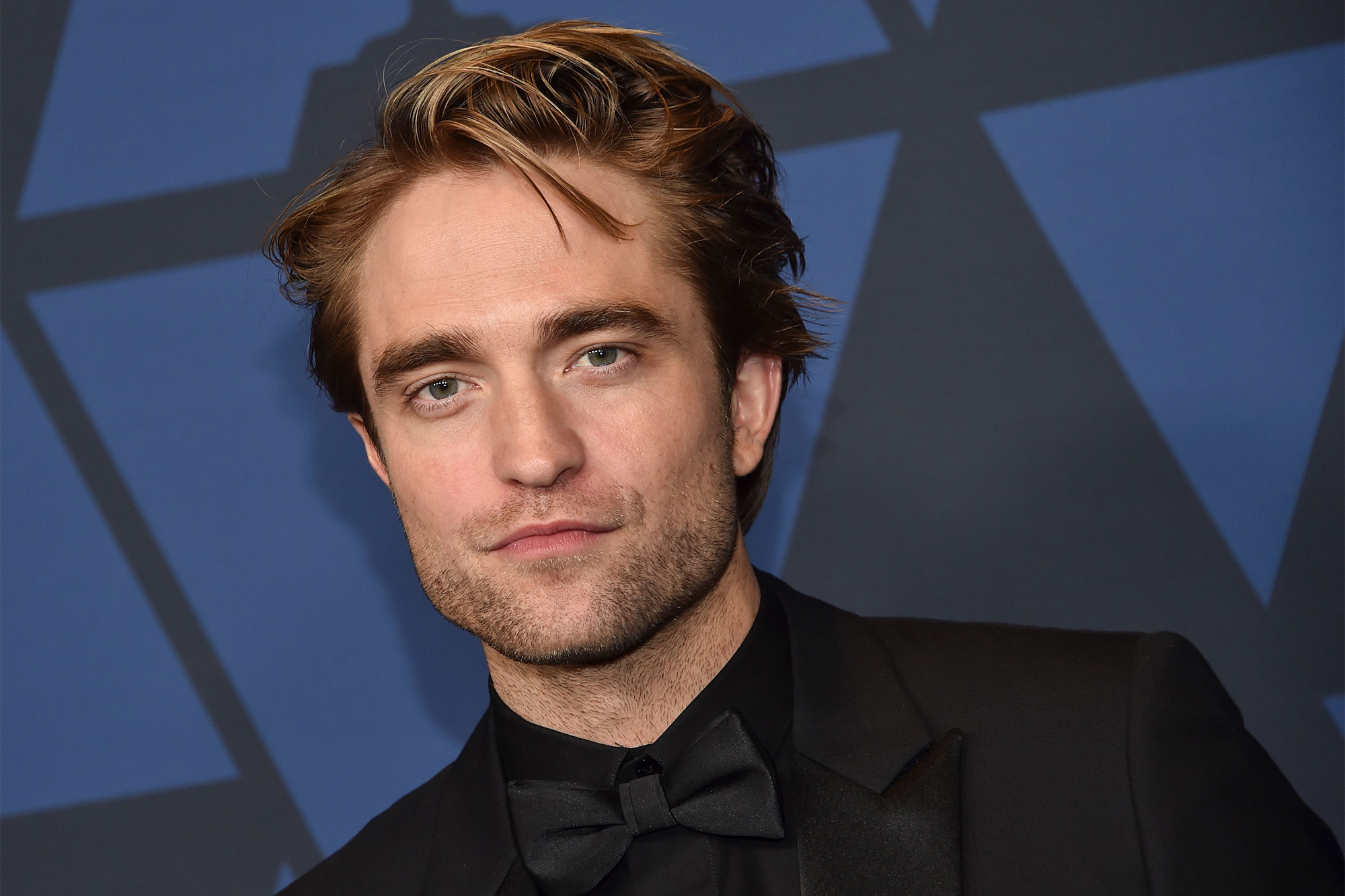 Film star Robert Pattinson pictured at an awards show.