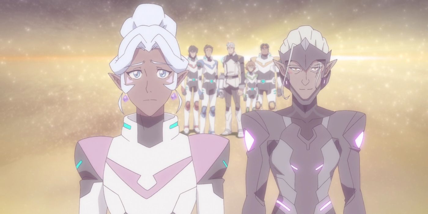 Princess Allura and Honerva prepare to make the ultimate sacrifice. 