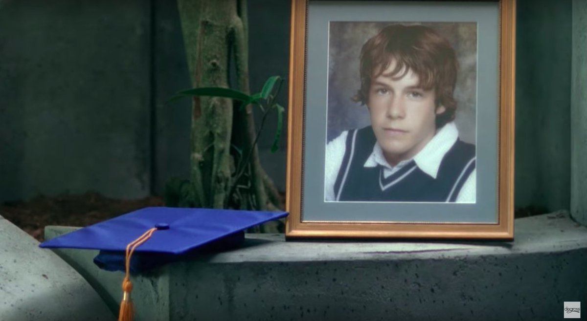 Degrassi: The Next Generation, CTV (2001-2015) J.T. Yorke's memorial photo from "The Stabbing" text.