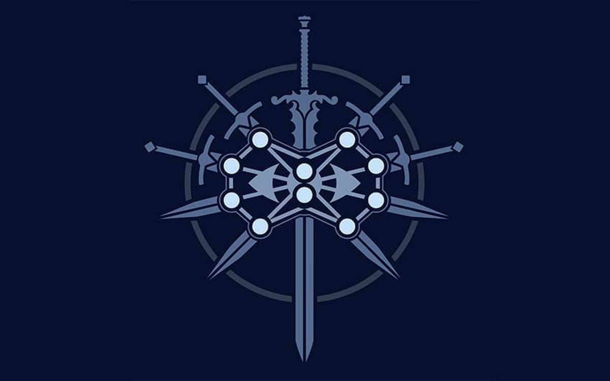 The symbol for the Stormlight Archive Series