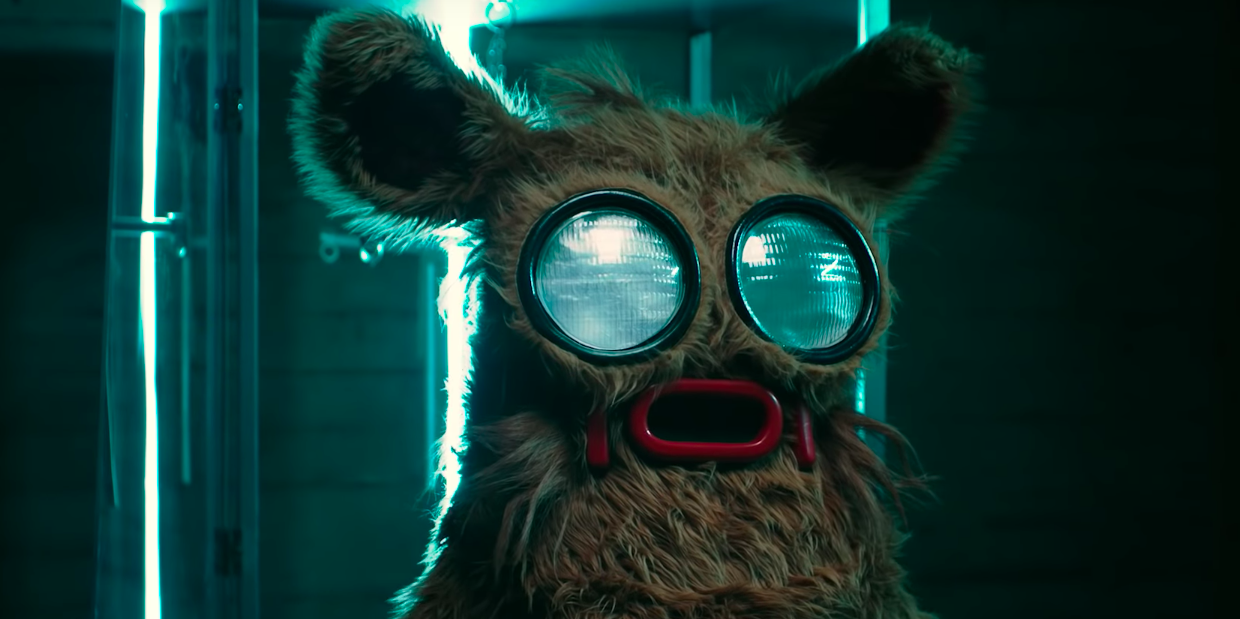 Horror character Pooka pictured in the film Pooka Returns 