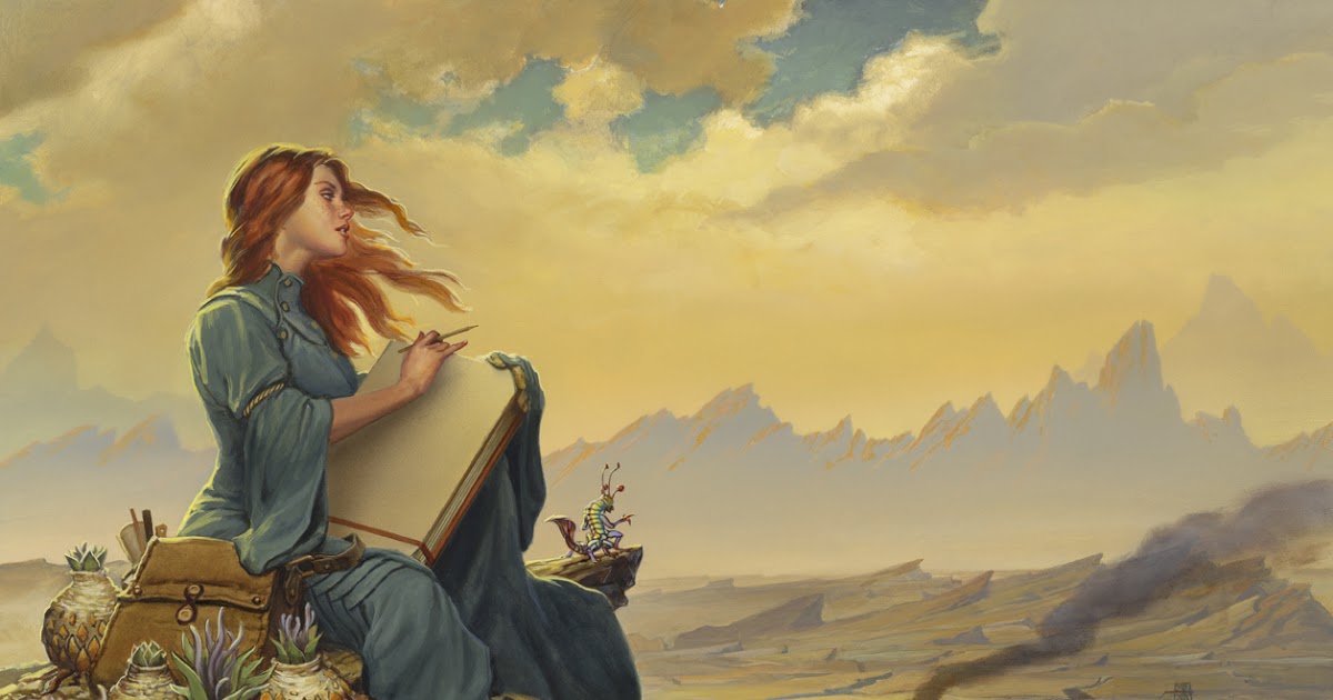 The inside cover art for Words of Radiance, featuring Shallan