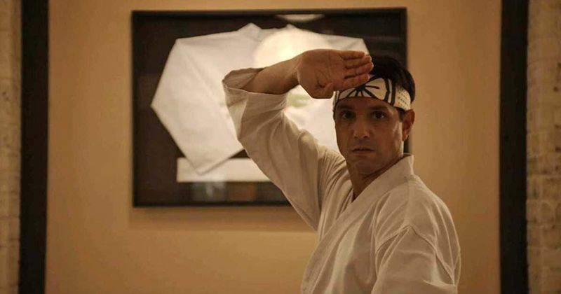 Daniel LaRusso in his home dojo in 'Cobra Kai.'