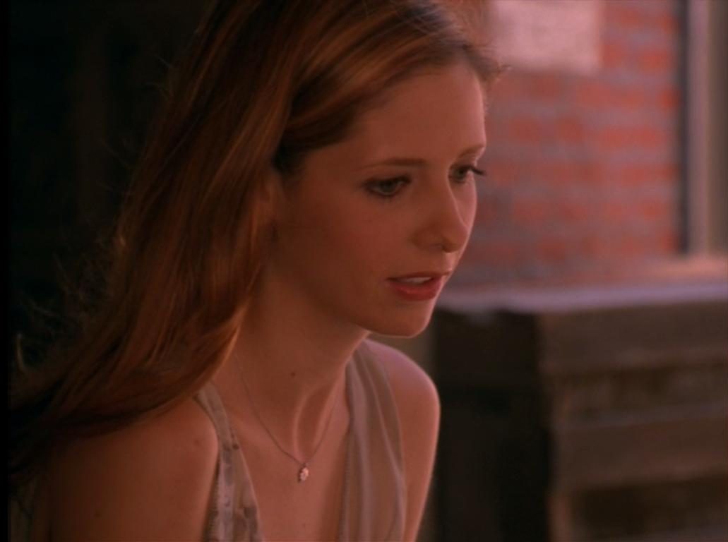 Heroine Buffy in a shot from Buffy the Vampire Slayer, 1997-2003 (Photo by Mutant Enemy Productions/20th Century Fox)