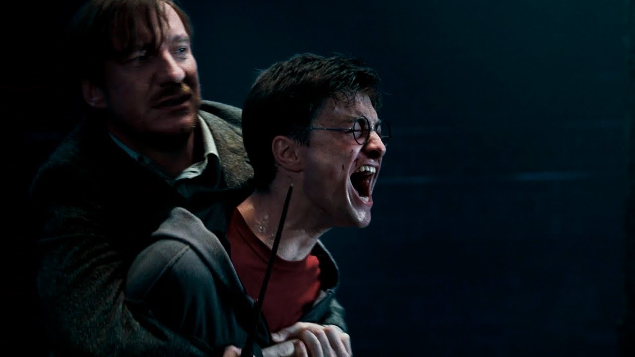 Daniel Radcliffe stars as Harry Potter.