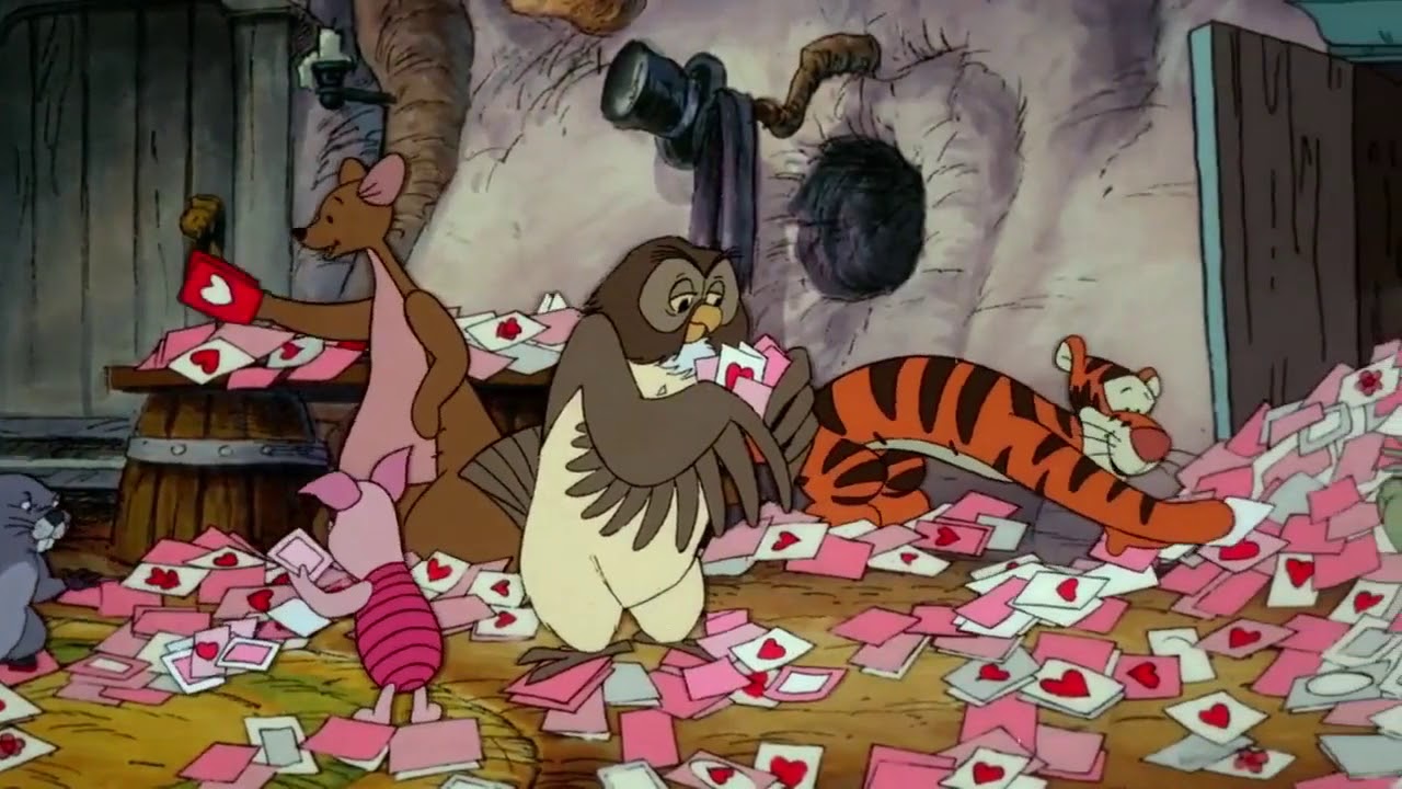 The New Adventures of Winnie the Pooh. Season 2, Episode 1: "Un-Valentine's Day." 1988-1991. Walt Disney Television Animation.