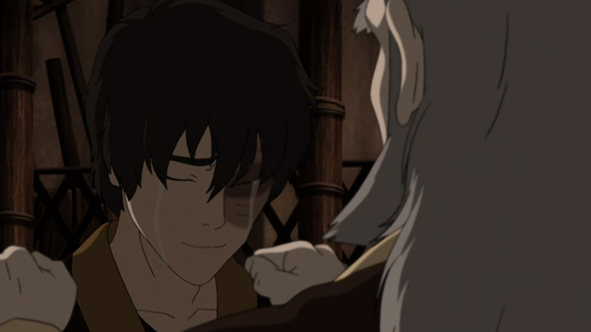 Zuko and Iroh reunite.