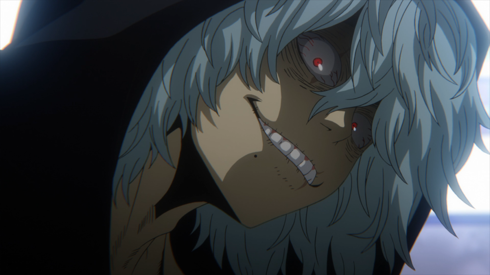 Shigaraki is unmasked and ready to deliver chaos onto the city. 