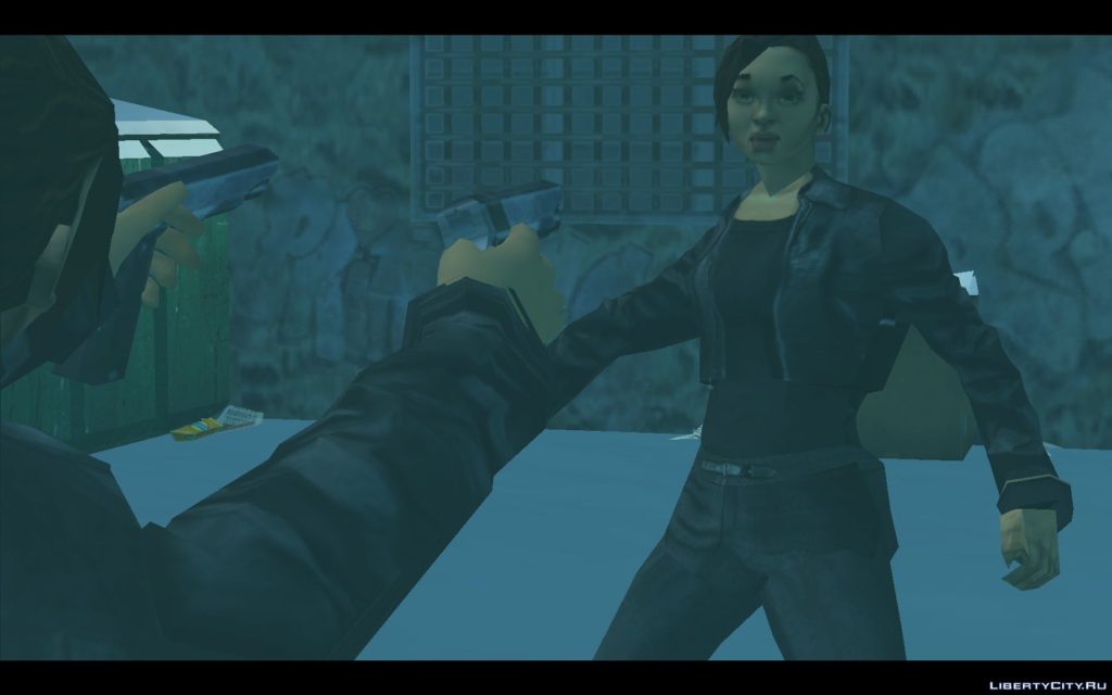 Catalina, as she is in "Grand Theft Auto III."