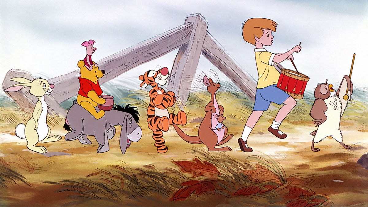 Lounsbery, John and Reitherman, Wolfgang dirs. The Many Adventures of Winnie the Pooh. 1977. Walt Disney Productions.