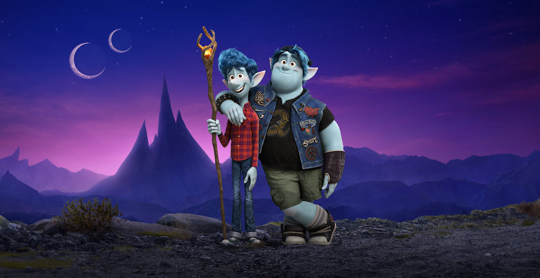 Ian and Barley from Pixar's Onward.