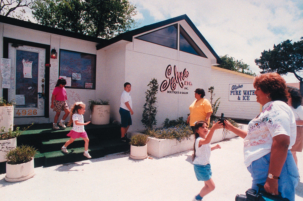 Selena's first boutique in Corpus Christi, Texas. 