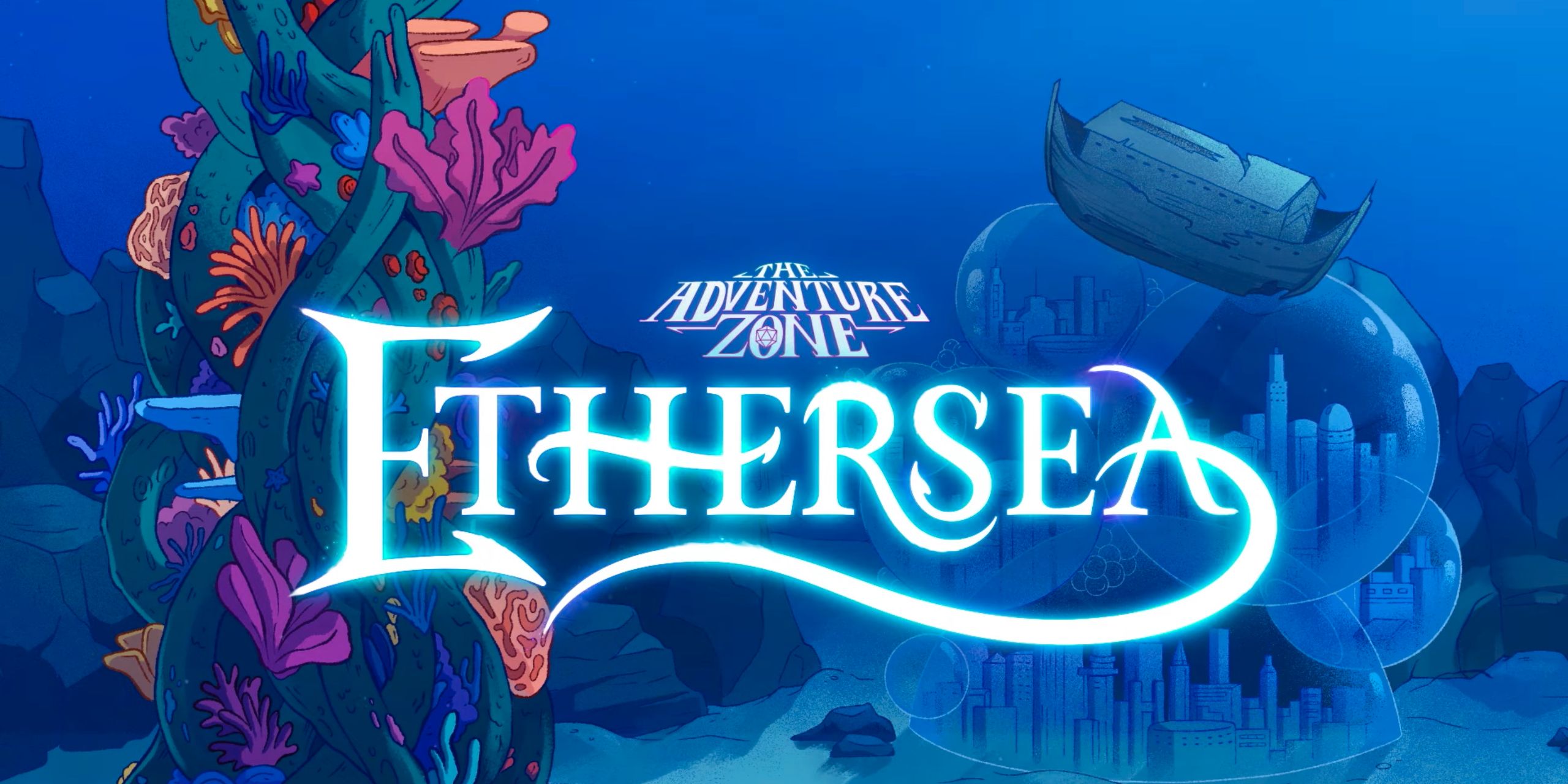 The Adventure Zone: Ethersea logo. (The McElroy Family, 2021)