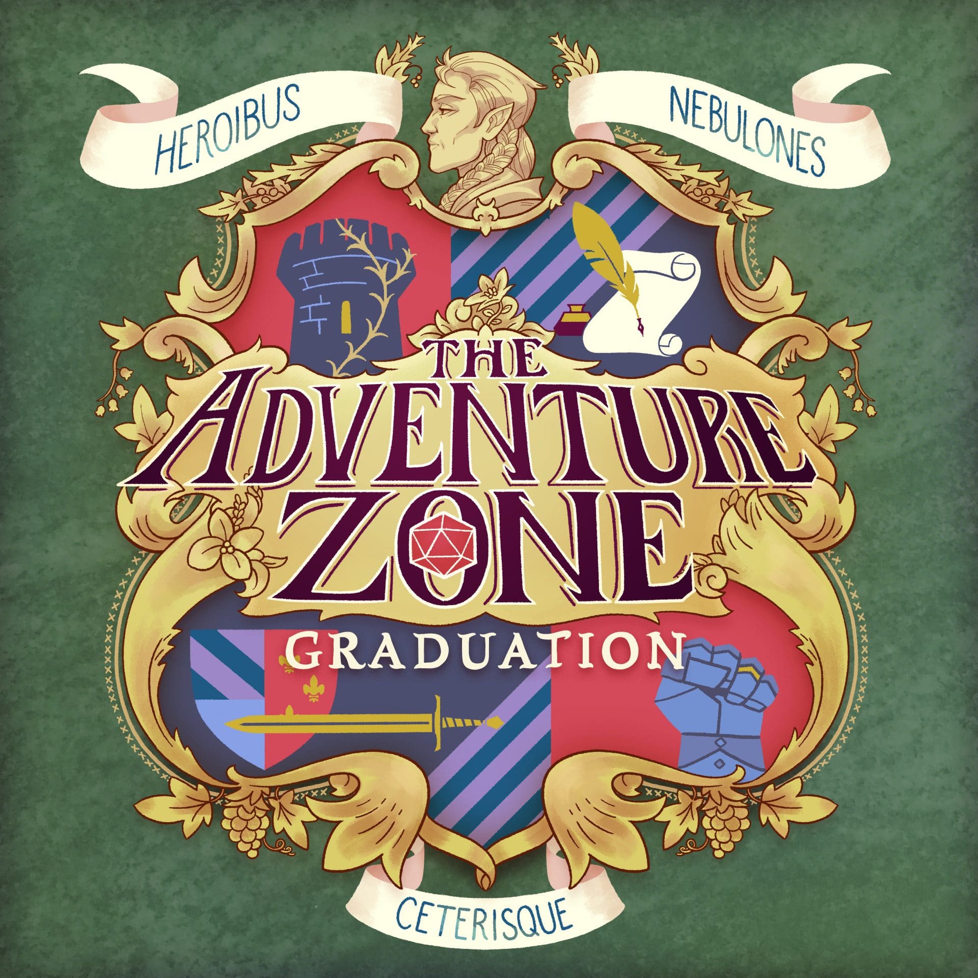 The Adventure Zone: Graduation logo. (The McElroy Family, 2019)