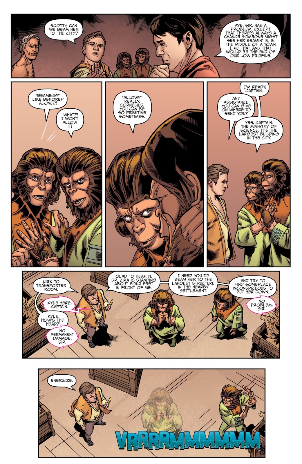 Tipton, David and Tipton, Scott. Star Trek/Planet of the Apes: The Primate Directive. IDW/BOOM! 9 Sept. 2015.