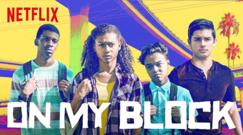 On My Block. 2018-Present. CREATED BY Lauren Lungerich, Eddie Gonzalez, and Jeremy Haft. Netflix, 2018