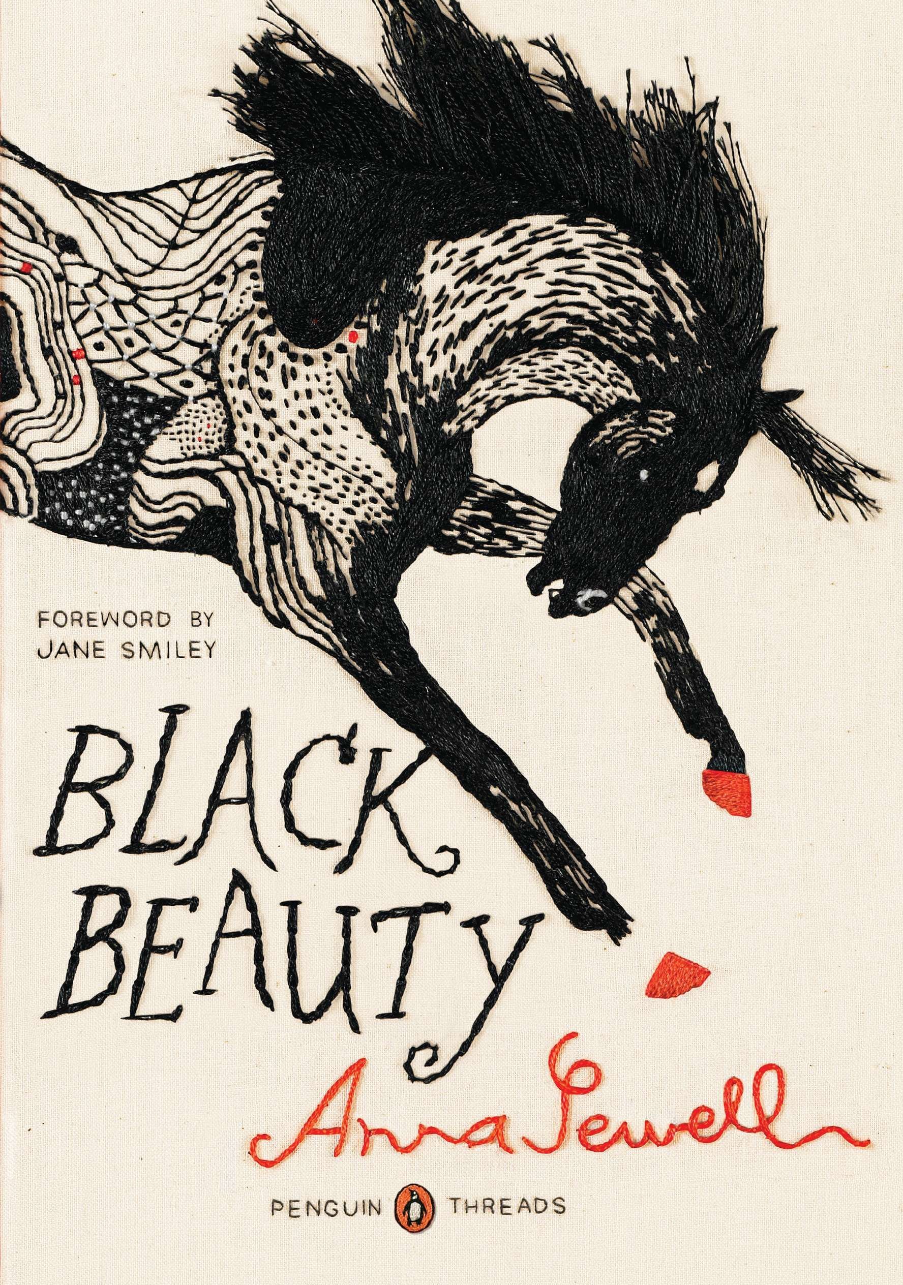 The cover of the Penguin Classics Deluxe Edition of Black Beauty (retrieved through Amazon).