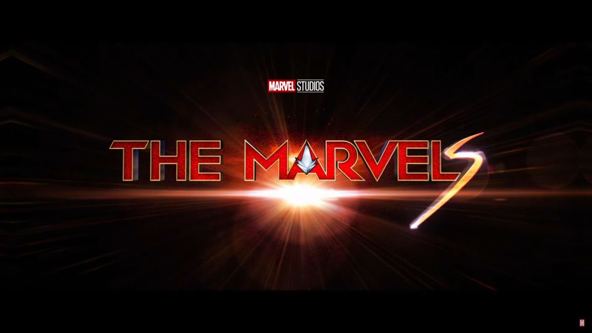 Official logo for The Marvels (2022).