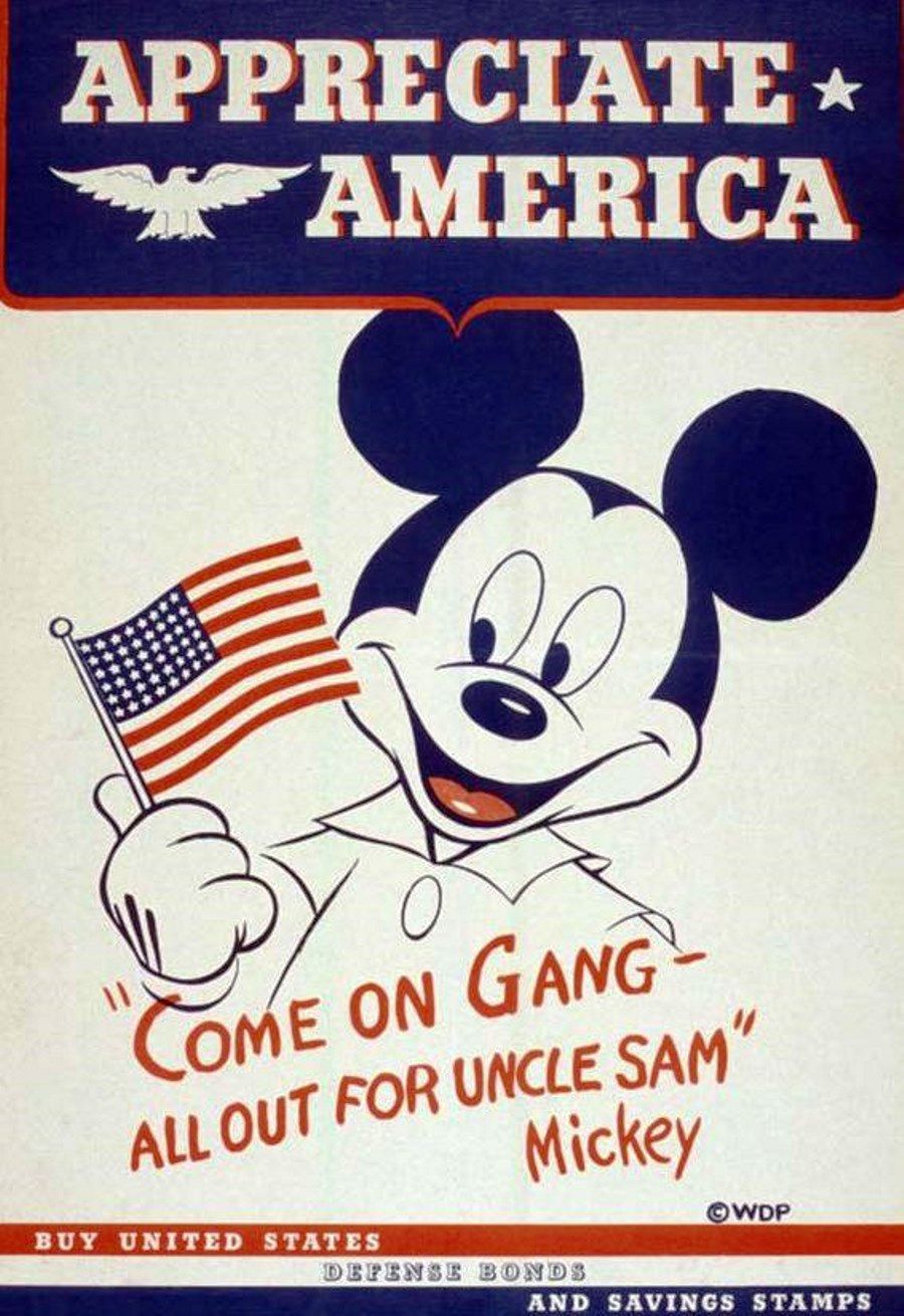 Disney propaganda to support the second World War. 