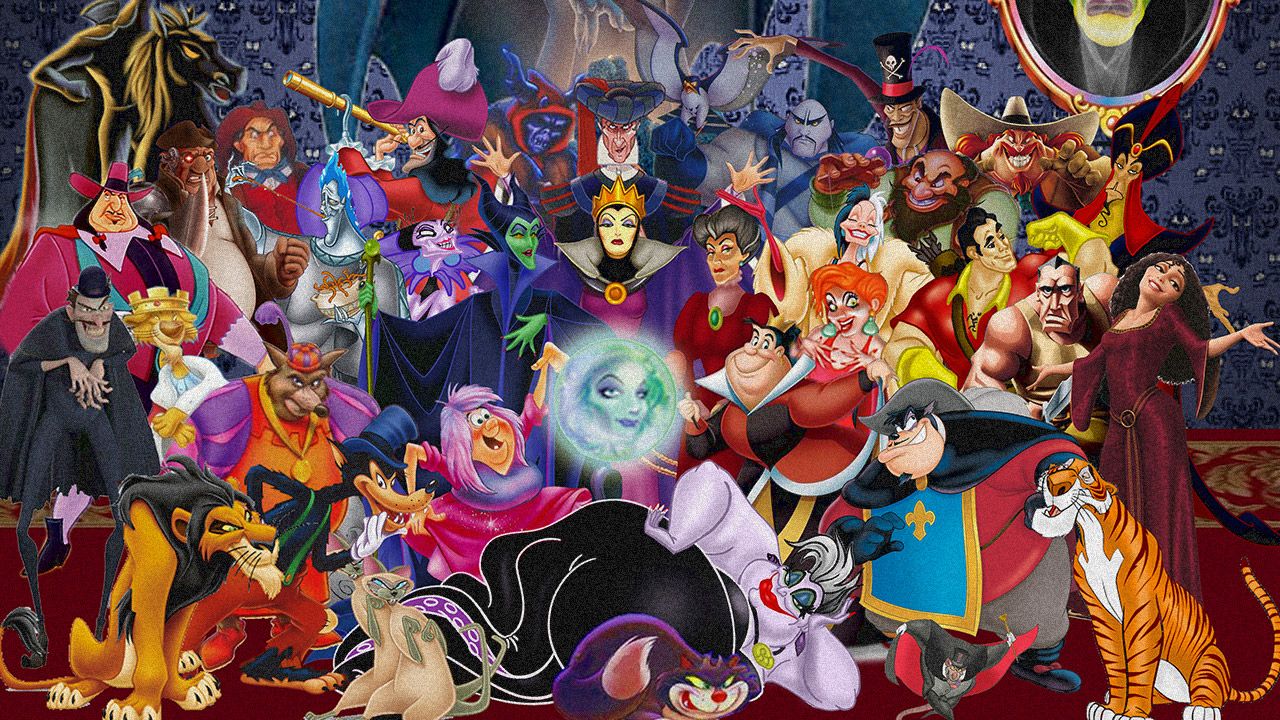 disney villain logo