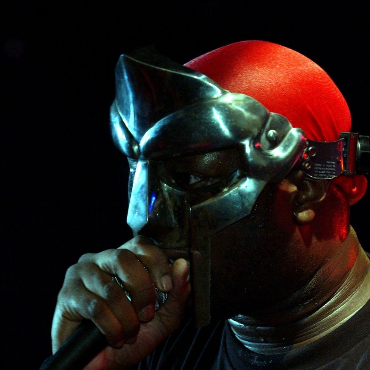 Picture of MF DOOM. (Photo by Keith Bedford)