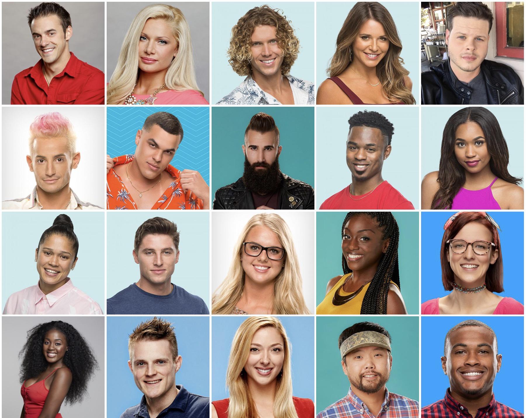 Big Brother cast members from the series' modern era.