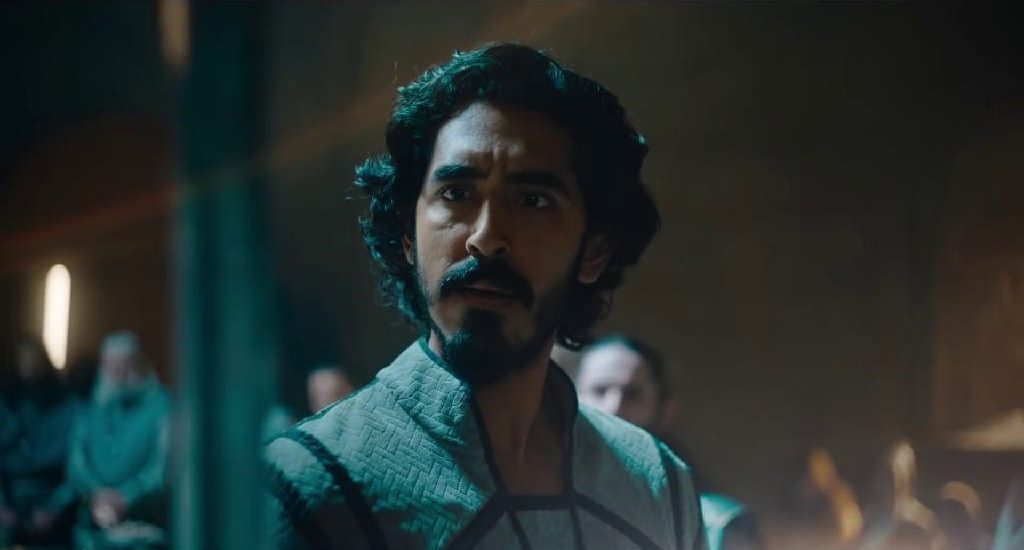 Dev Patel as Sir Gawain in The Green Knight (2021).