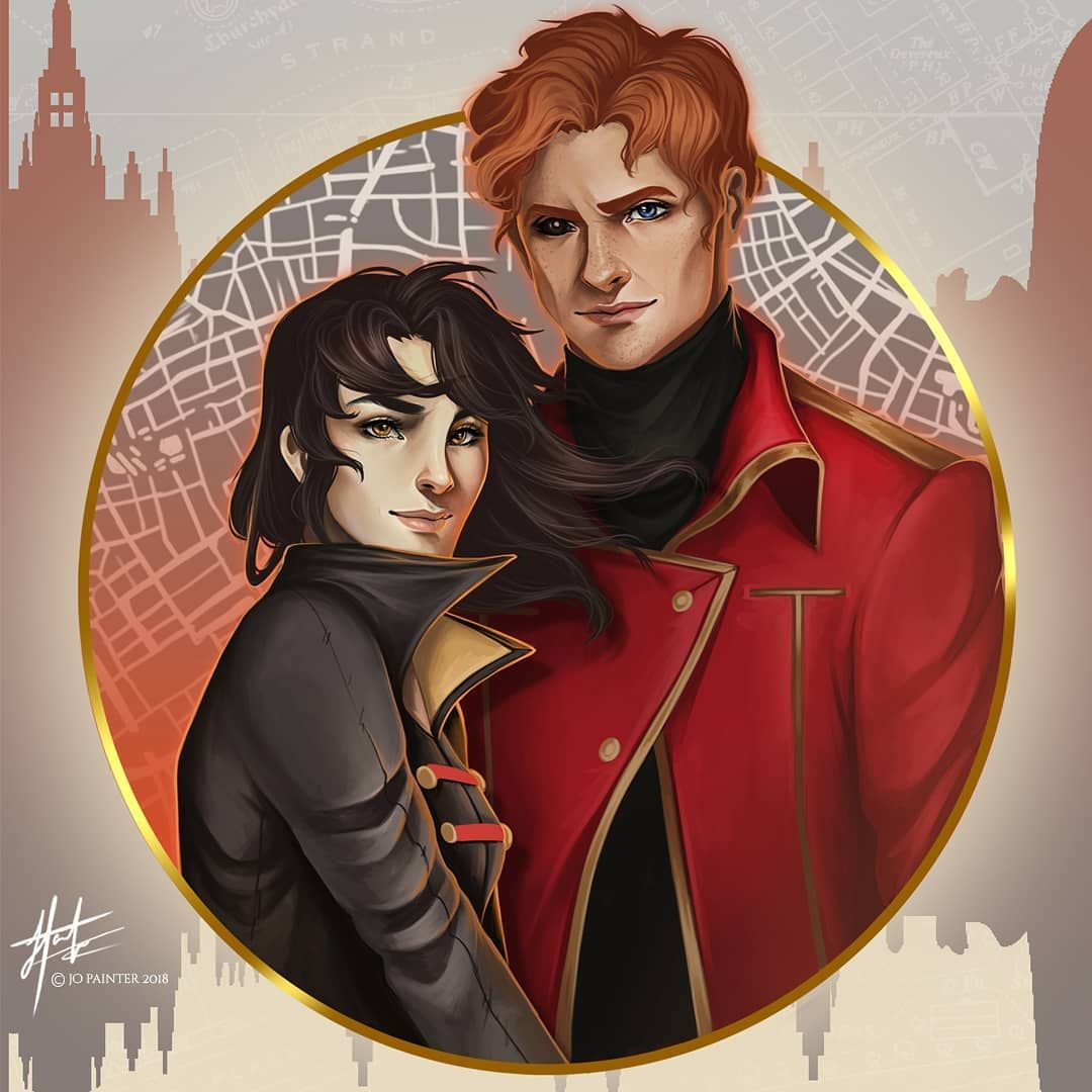  Lila And Kell from "A Darker Shade of Magic."