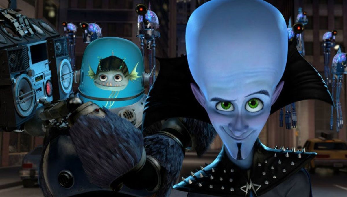 McGrath, Tom, dir. Megamind. 2010. Pictured: Megamind and Minion. 