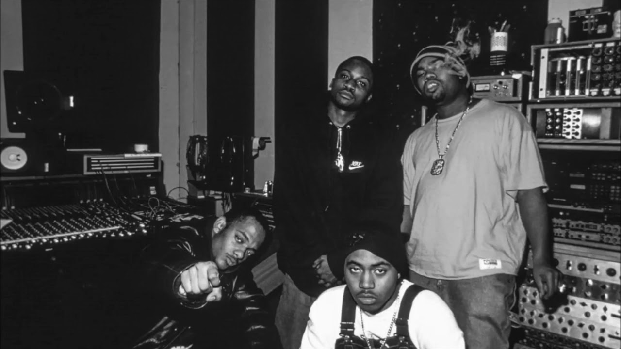 Picture of Prodigy, Havoc, Nas, Raekwon. 