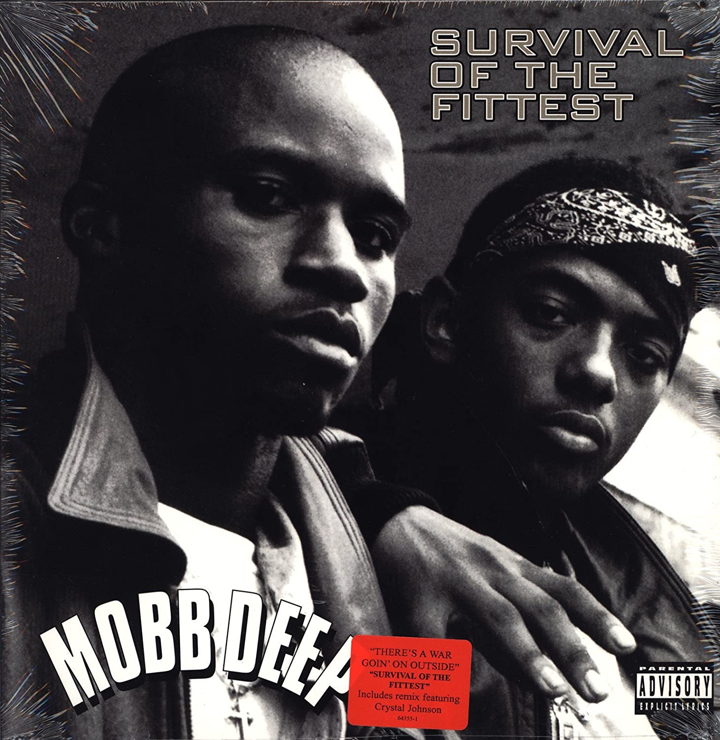 Cover art for single "Survival of the Fittest." 